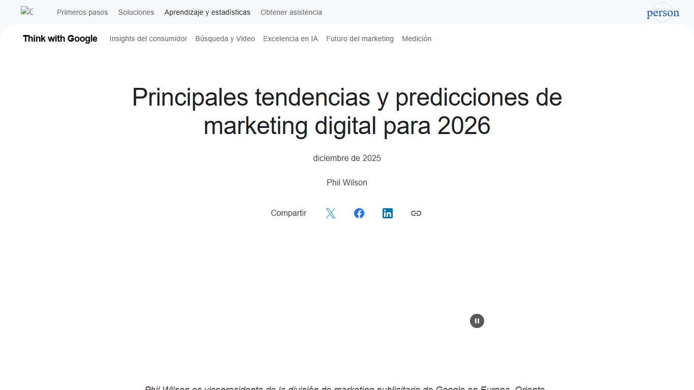 Principales tendencias y predicciones de marketing digital para 2026 - Think with Google